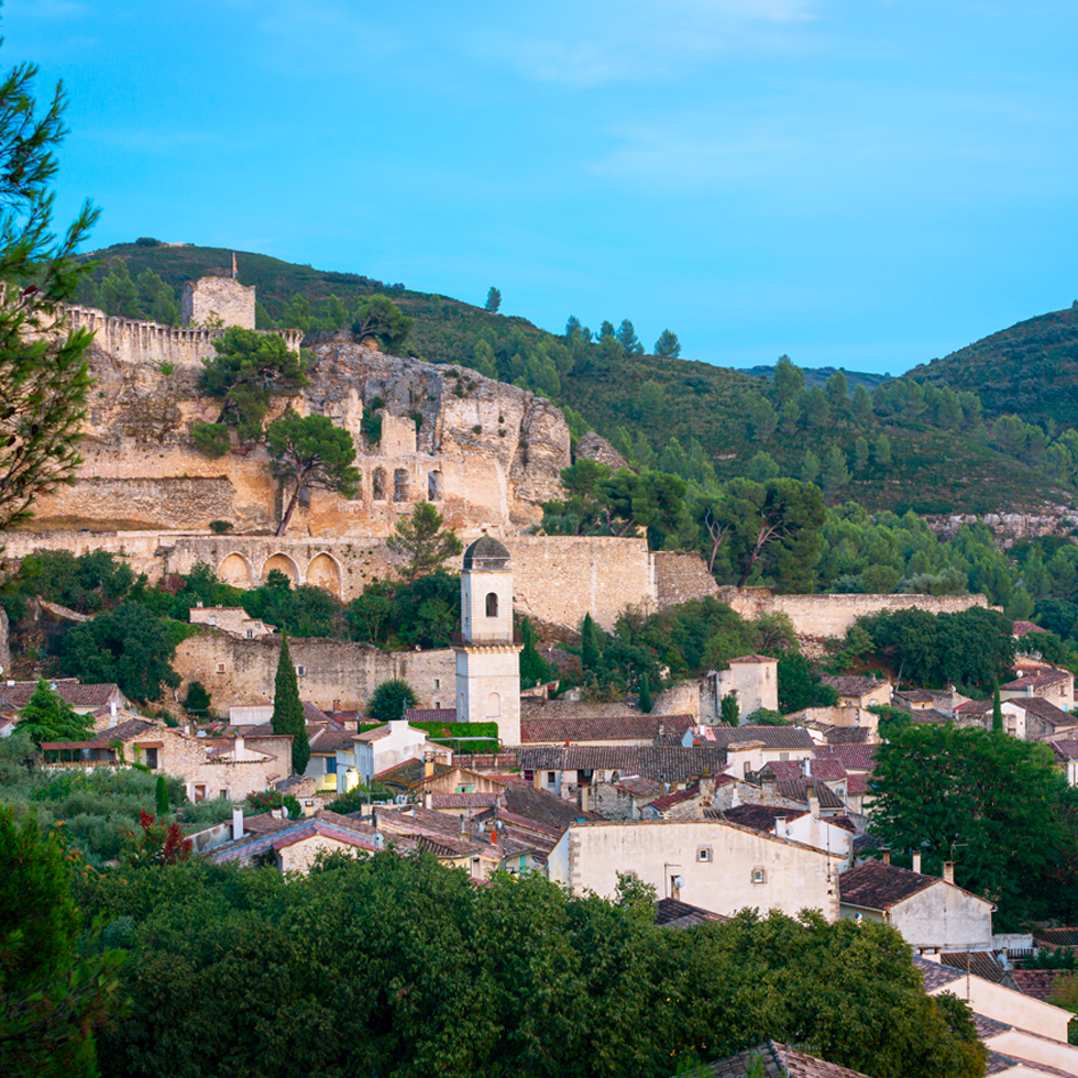 Photo des toits de Boulbon